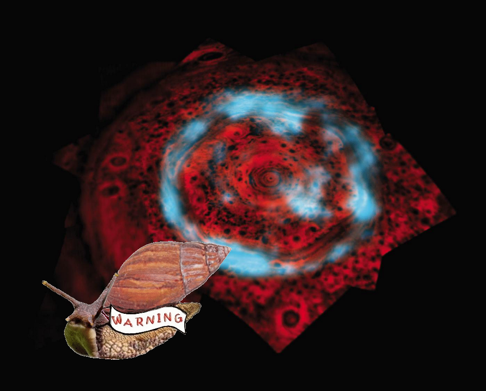 An Unexpected Discovery | Saturn Polar Aurora. PIA11396