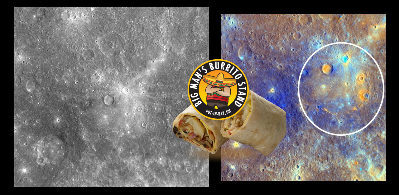 A Mystery, An Unexpected Discovery + Dominici Colors Mercury Landscape. PIA13469