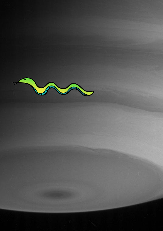 A Mystery ; Saturn Layered Bands PIA06484