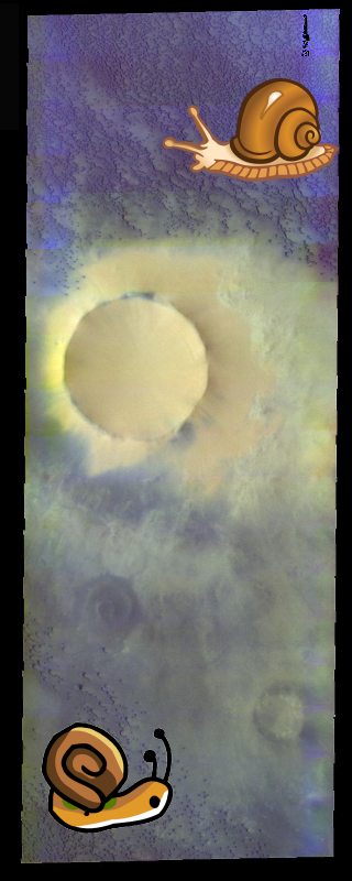 A Mystery, Something Strange | Sand Sea in False Color PIA07307