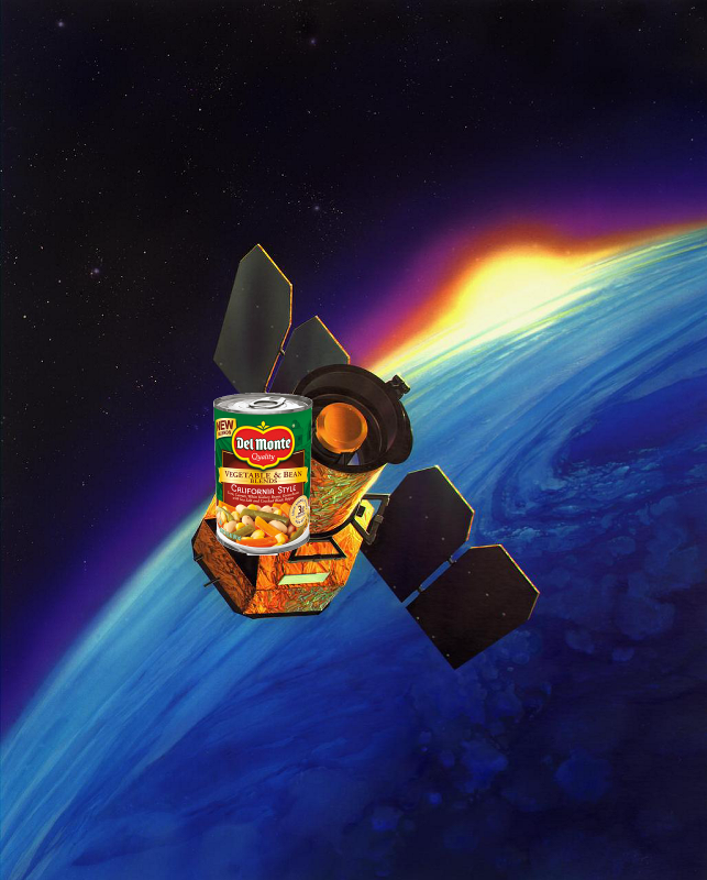 Something Strange @ Artist Concept of Galaxy Evolution Explorer. PIA04234