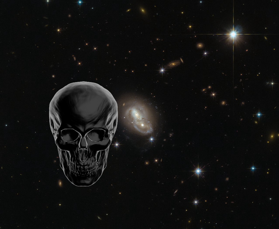 An Unexpected Discovery @ Hubble Catches a Galaxy Duo by the 