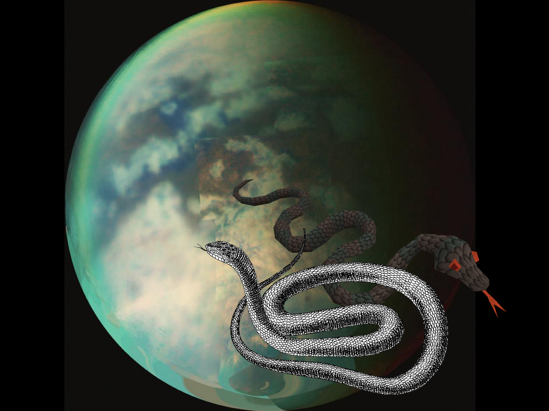 A Mystery, Something Strange – Exposing Titan Surface! PIA09034