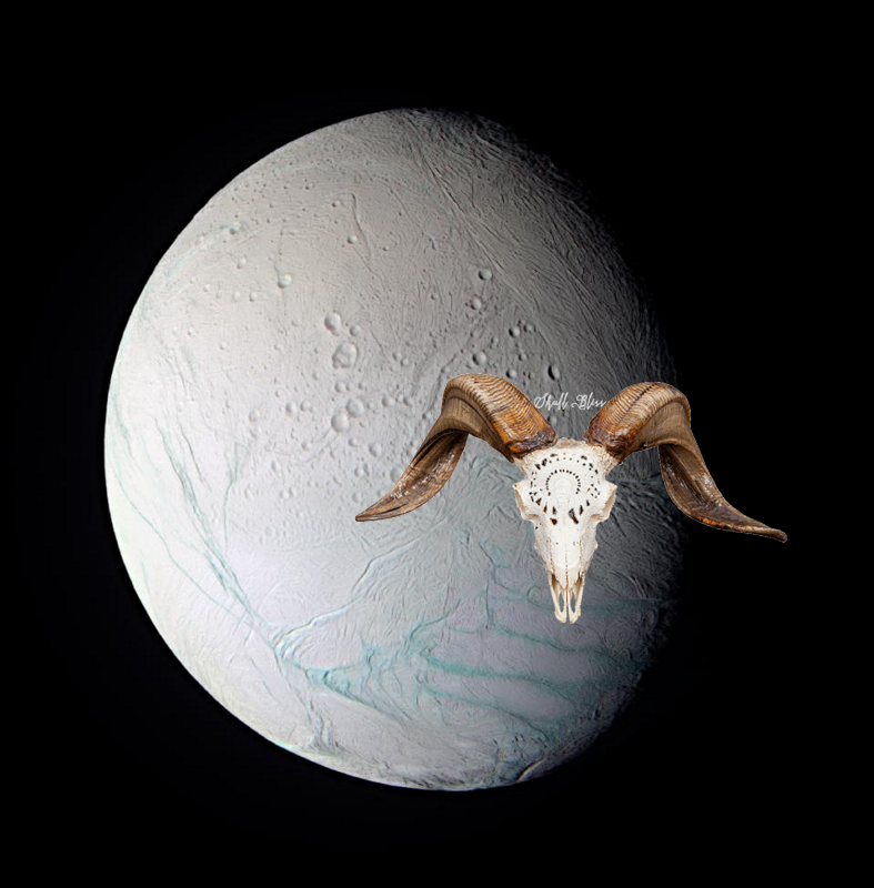 A Mystery | Enceladus In False Color PIA06249
