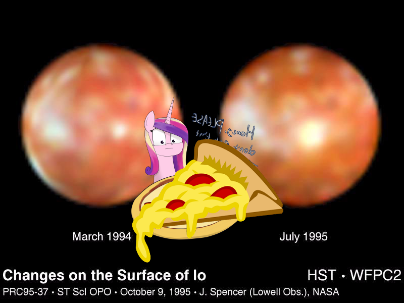 An Unexpected Discovery, Something Strange ; Hubble Discovers Bright New Spot on Io PIA01260