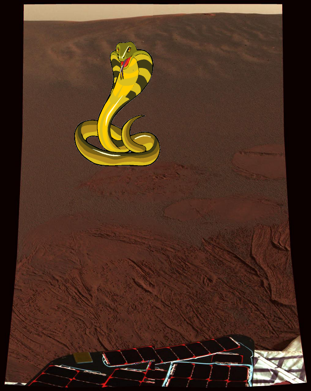 A Mystery | Meridiani Planum in Color. PIA05144