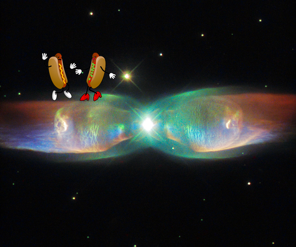 A Mystery + Hubble Sees the Wings of a Butterfly: The Twin Jet Nebula! GSFC_20171208_Archive_e000637