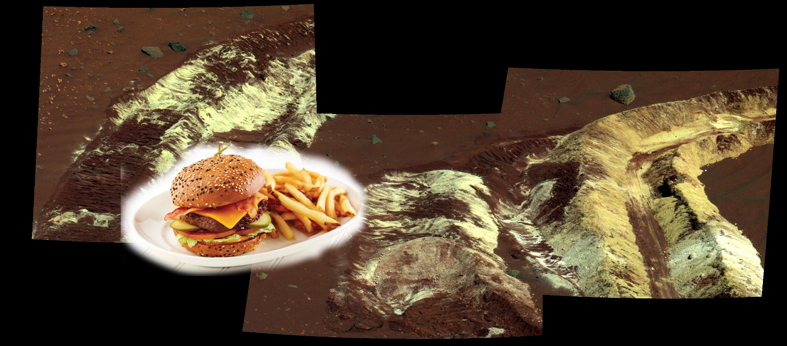 An Unexpected Discovery ; Bright Soil Near McCool False Color PIA08038