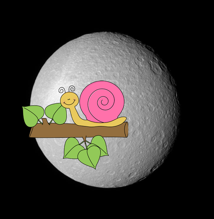 ??? on Bright Ice Below. PIA08189