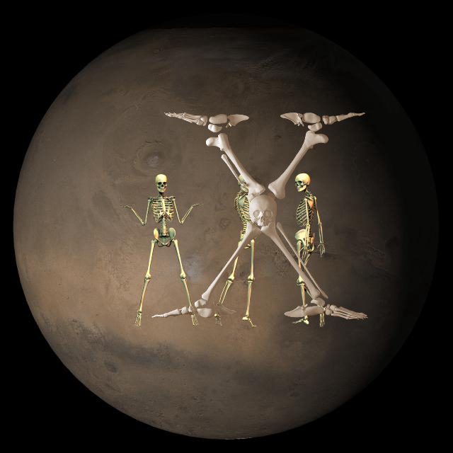 Something Strange, A Mystery @ Mars at Ls 306°: Tharsis. PIA03016