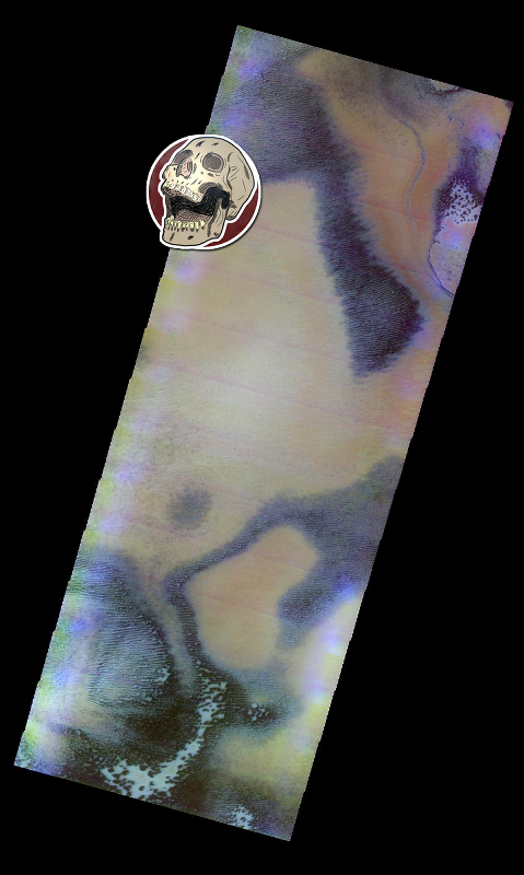 Something Strange | Polar Cap Colors. PIA05971