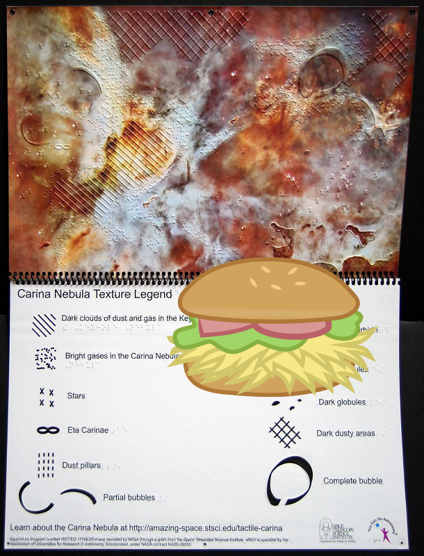 An Unexpected Discovery on NASA Explores the Carina Nebula by Touch! GSFC_20171208_Archive_e002093