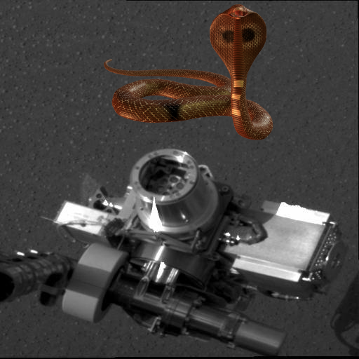 Something Strange – X-ray Machine on Mars. PIA05196
