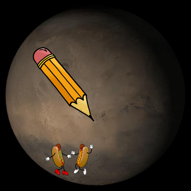 Something Strange, A Mystery @ Mars at Ls 324°: Tharsis! PIA03077