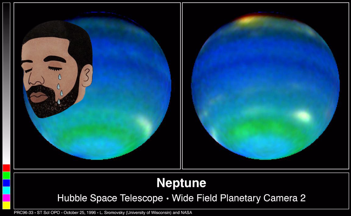 A Mystery @ Neptune in Primary Colors PIA01284