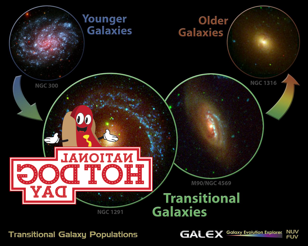 A Mystery – Portrait of a Galaxy Life! PIA15656