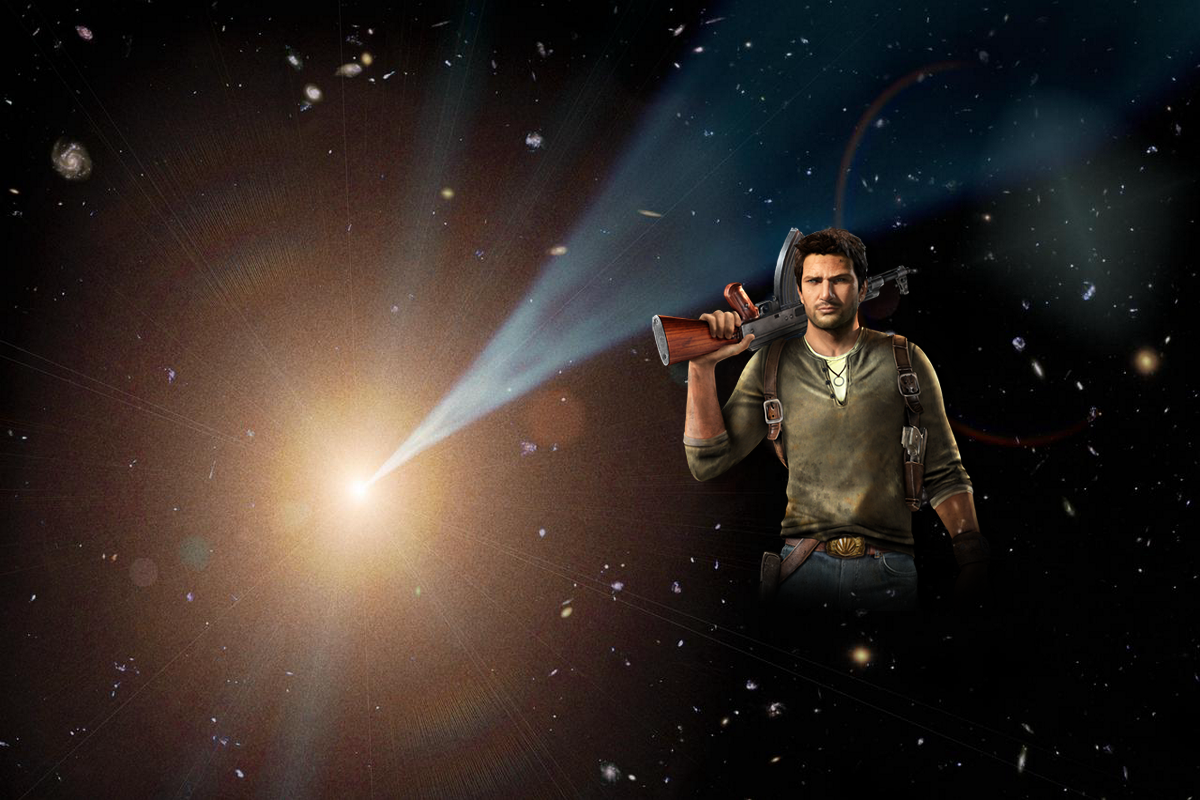 Something Strange + Cosmic Jets Coming at You Artist Concept PIA15414