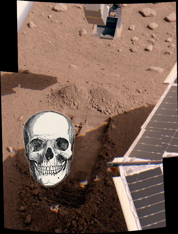 Something Strange on Snow White in Color. PIA10912