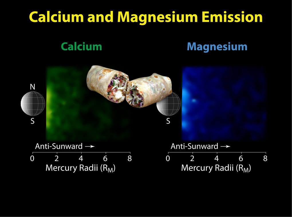 An Unexpected Discovery – Calcium and Magnesium in Mercury Exosphere. PIA12366