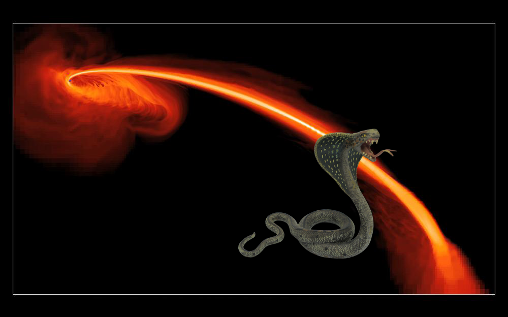An Unexpected Discovery @ Black Hole Erupts PIA15429