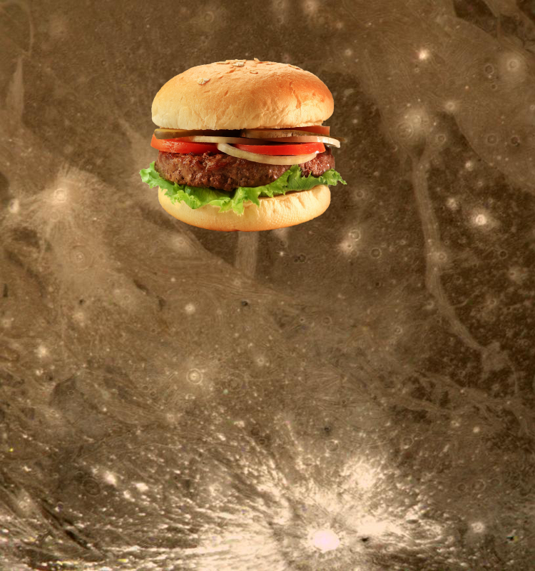 A Mystery @ Bright Halo Impact Crater on Ganymede. PIA00357