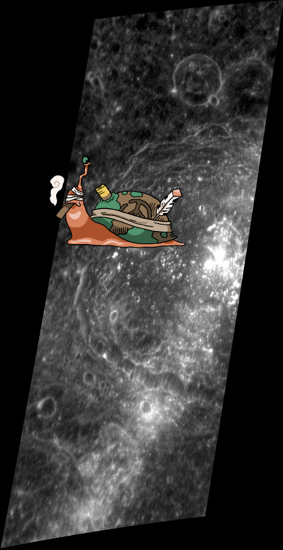 An Unexpected Discovery | Bright Peaks, Big Crater! PIA14201