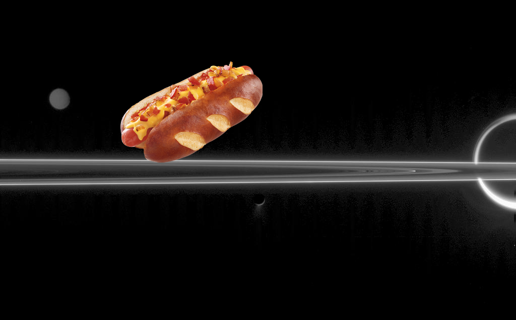 Something Strange + The Moons are the Stars. PIA08216