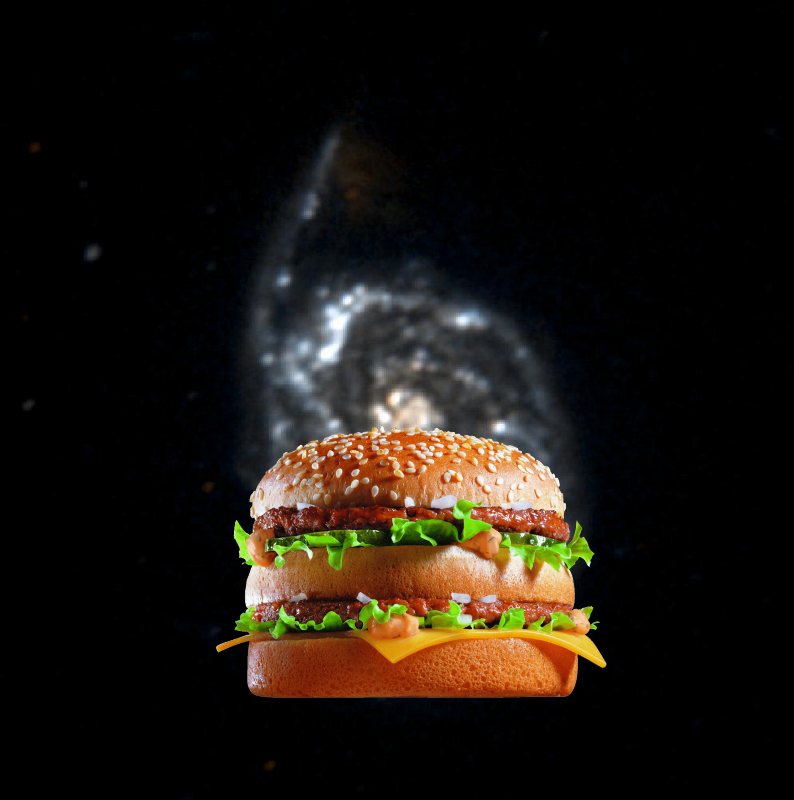 ??? ; Galaxy Messier 51! PIA04628