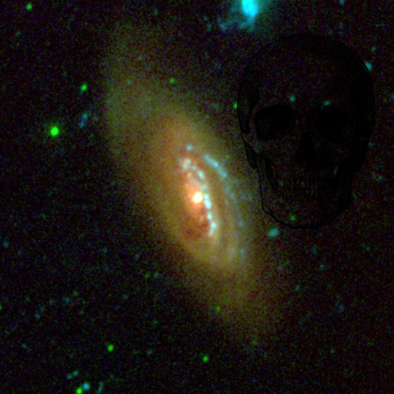 Something Strange @ NGC 4569 PIA10115