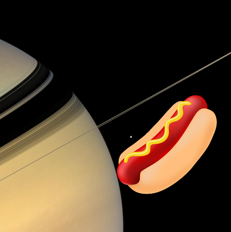??? ; Saturn in Recline PIA10497