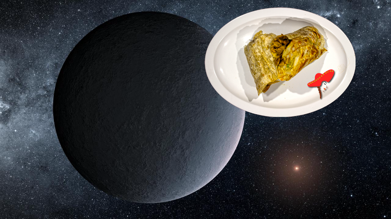 Something Strange ; Iceball Planet Artist's Concept! PIA21430