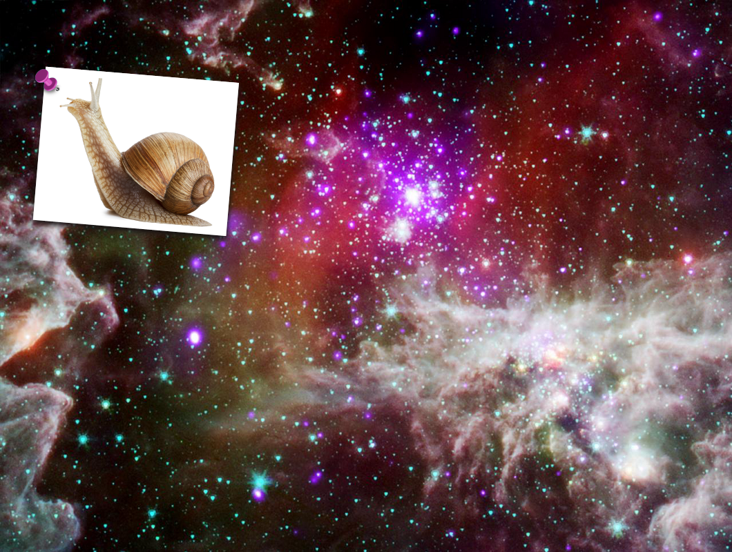 Something Strange + The Pacman Nebula! PIA14731