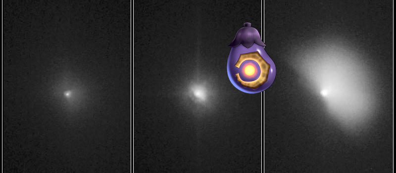 An Unexpected Discovery @ Hubble Witnesses Comet Crash. PIA02122