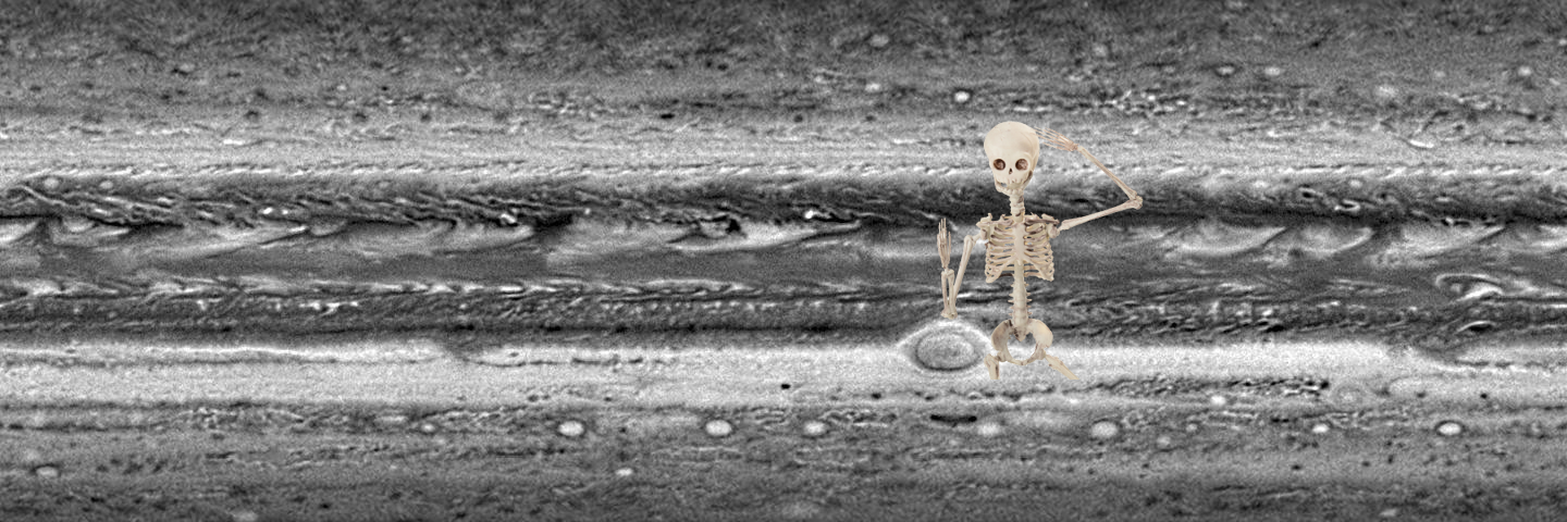 A Mystery ; A Moving Jupiter Global Map Animation PIA09242