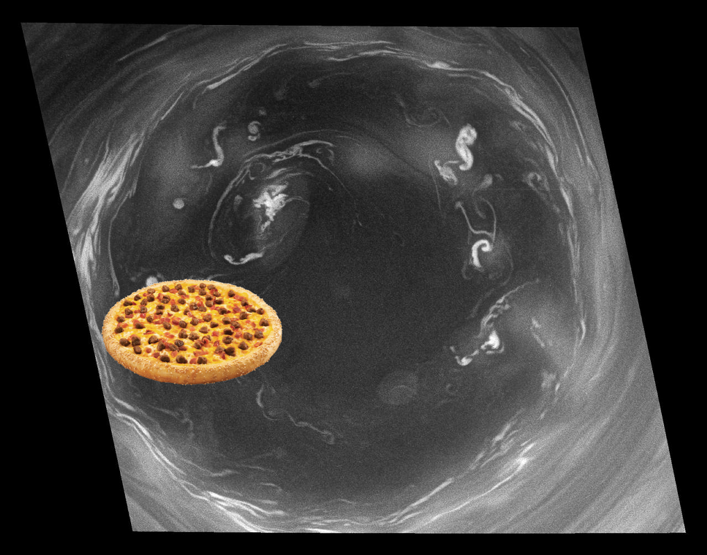 An Unexpected Discovery @ Convection in Saturn Southern Vortex! PIA11104