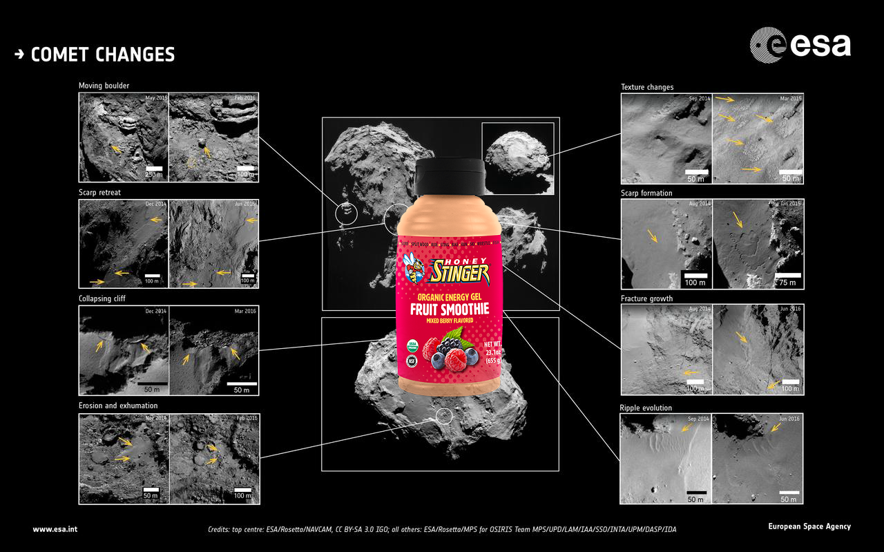 An Unexpected Discovery ; Comet 67P Changes! PIA21566