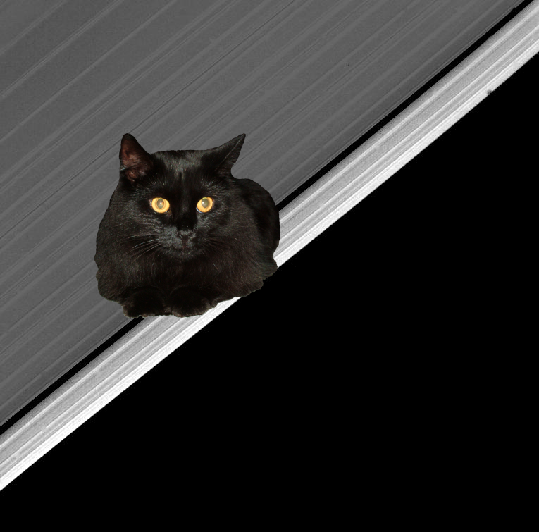Something Strange | Outer Edge of Saturn A-ring PIA01953