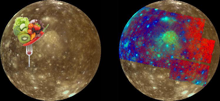 A Mystery @ Global Color Variations on Callisto PIA01298