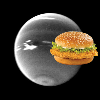 A Mystery ; Neptune Clouds on the Dark Spot PIA02222