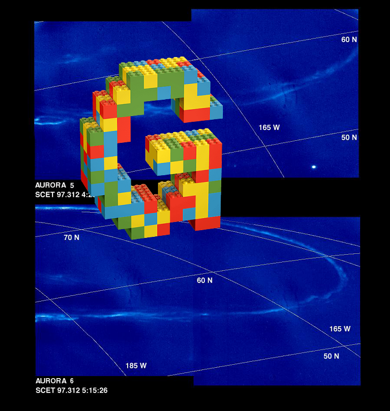 A Mystery – Time Series of Jupiter Aurora! PIA01602