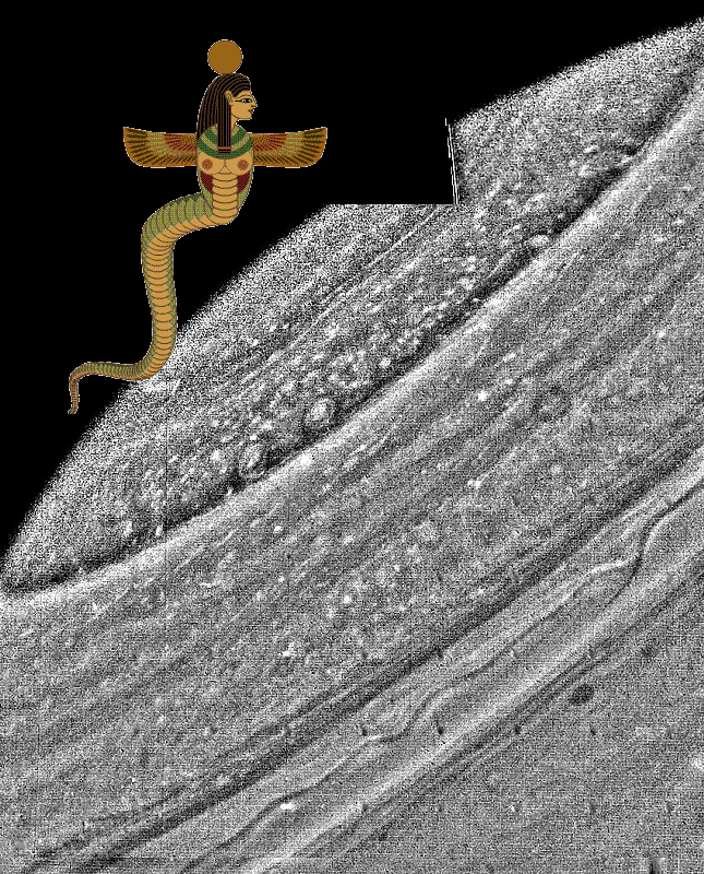 Something Strange @ Photographic Mosaic of Saturn PIA01377