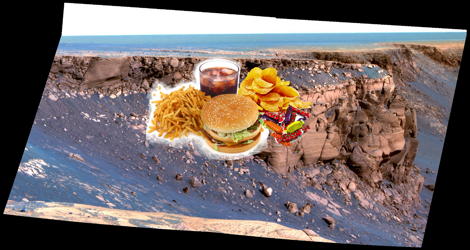 Something Strange – Band of Bright Rock False Color! PIA09695