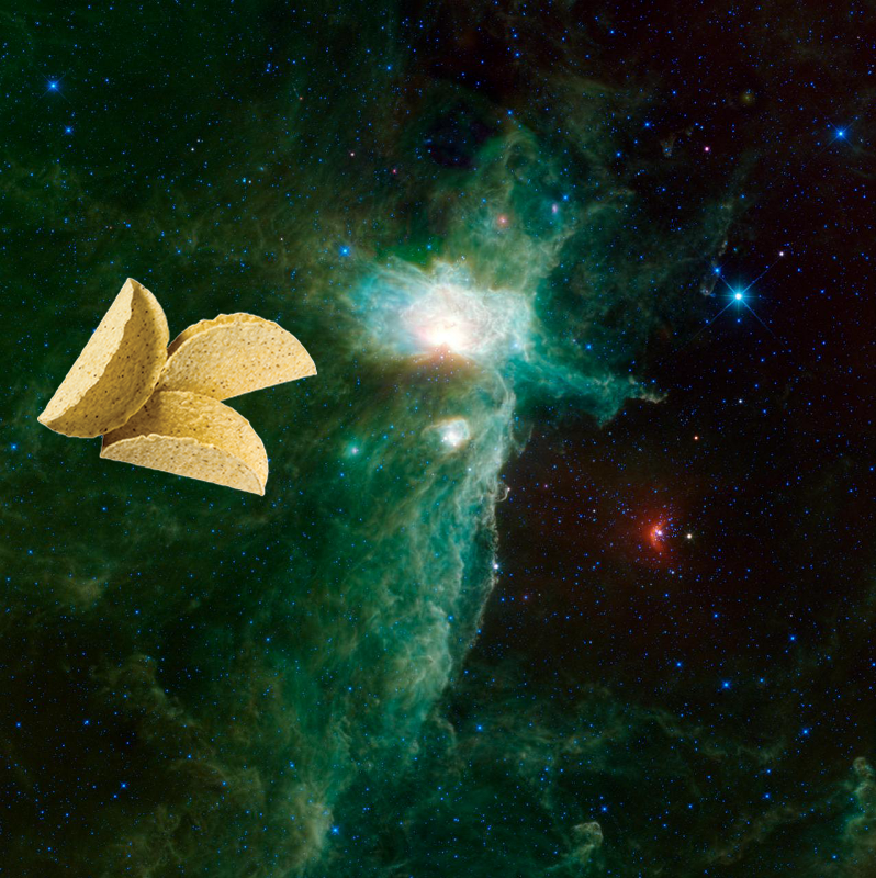 An Unexpected Discovery @ A Different View of the Flame Nebula! PIA15635