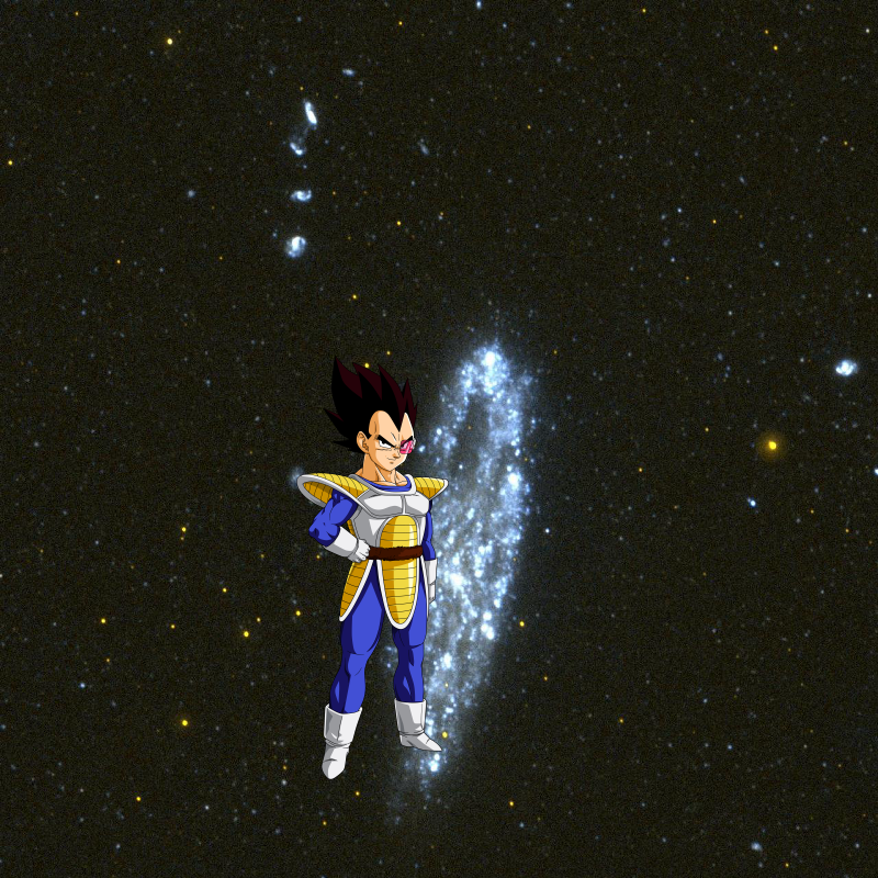 Something Strange on Galaxy NGC 247. PIA04922