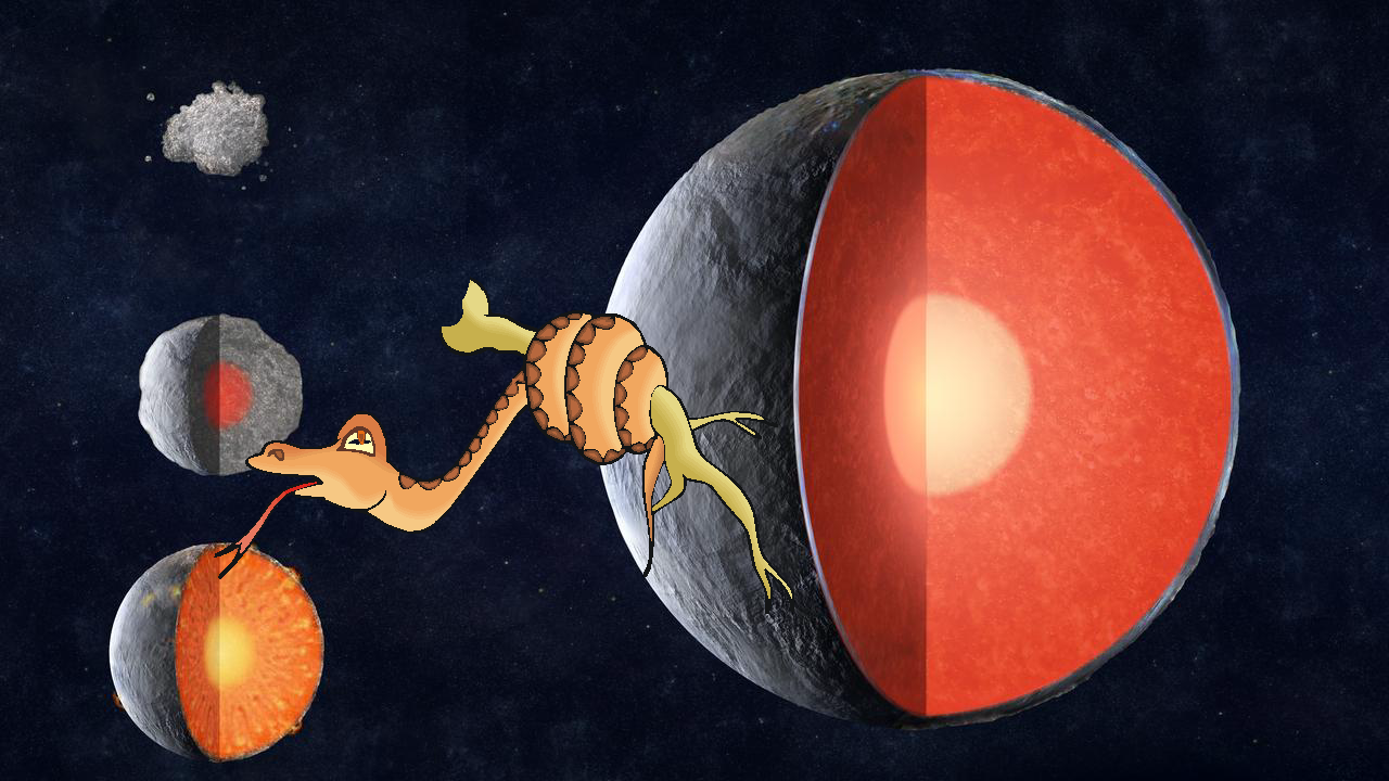 A Mystery on A Rocky Planet Forms! PIA22233