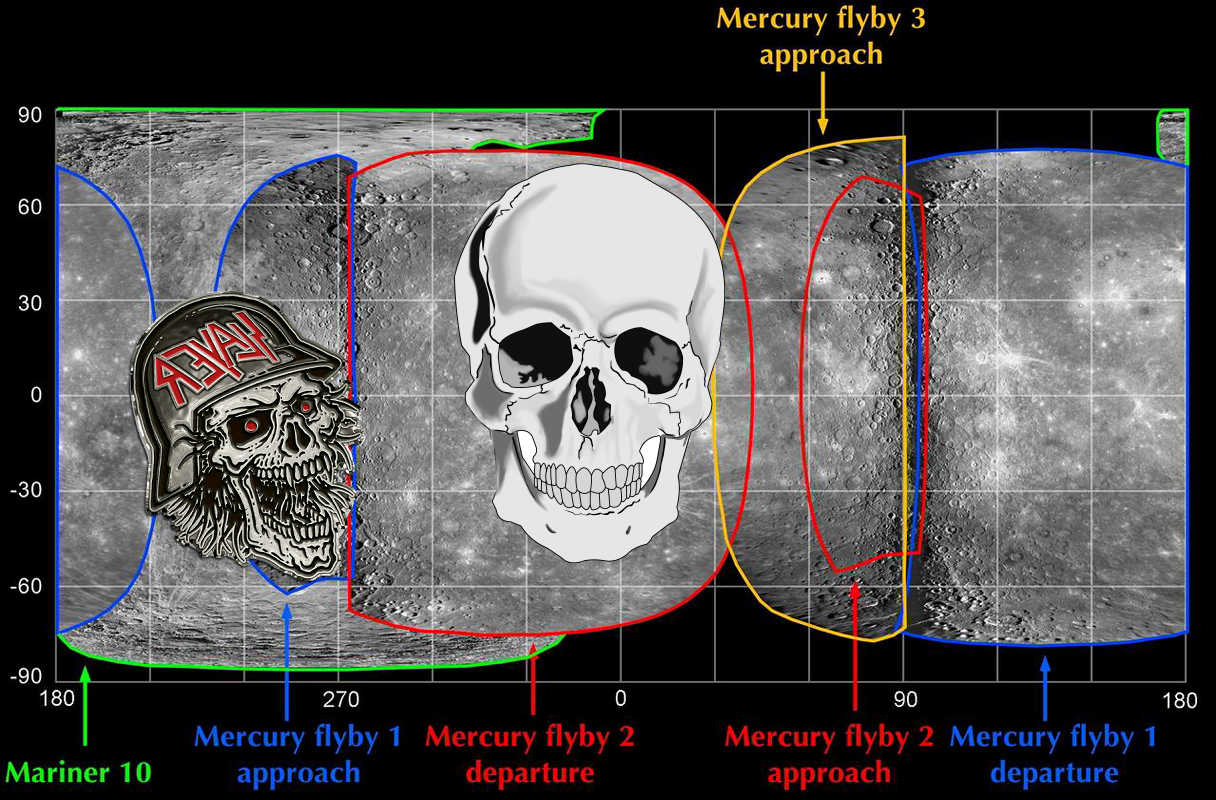 Something Strange, An Unexpected Discovery – A Global Map of Mercury Surface PIA12278
