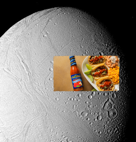 An Unexpected Discovery ; Surface of Enceladus PIA01950