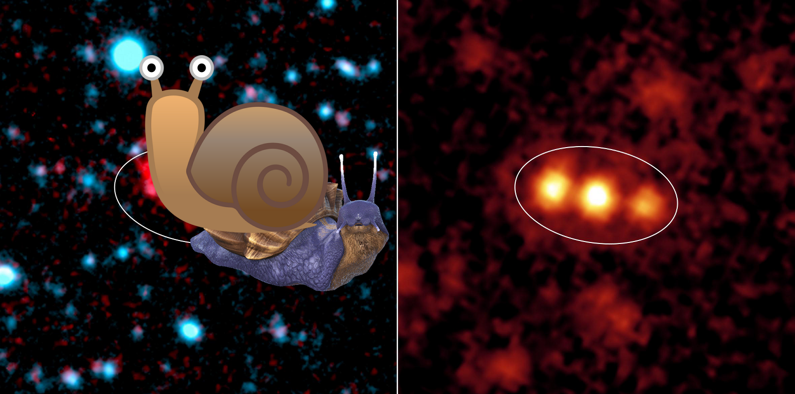 An Unexpected Discovery, ??? + Mysterious Blob Galaxies Revealed! PIA07220