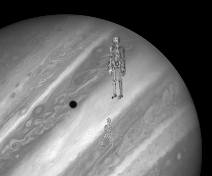 A Mystery, Something Strange | Rare Hubble Portrait of Io and Jupiter! PIA01258