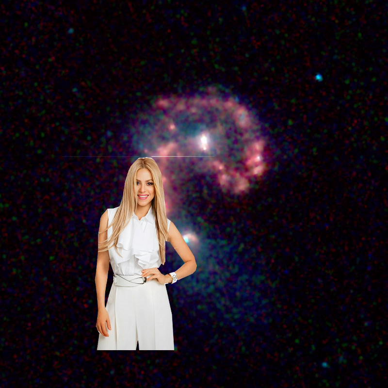 An Unexpected Discovery ; Life at the Intersection of Colliding Galaxies. PIA06853